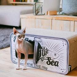 District 70 Sardine Cardboard Cat Scratcher