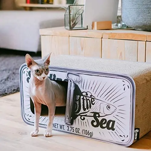 District 70 Sardine Cardboard Cat Scratcher District 70 Sardine Cardboard Cat Scratcher