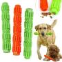 Etrustor 3Pack Dog Toys, Durable Dog Chew Toys for Aggressive Chewers Doggy Brushing Sticks Teeth Cleaner Natural Rubber for Medium Large(Size: Large) Breed Dogs and Puppy Small Dogs(Size: Small)