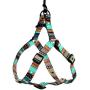 CollarDirect Adjustable Dog Harness Tribal Pattern Step-in Small Medium Large, Comfort Harness for Dogs Puppy Outdoor Walking