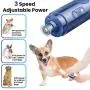 BOIROS Dog Nail Grinder, 3 Speed Pet Nail Grinder for Dogs, Electric Dog Nail Trimmer with LED Light, 3 Ports Cat Nail Grinder Rechargeable for Painless Paws Grooming for Large Small Medium Dogs Cats BOIROS Dog Nail Grinder, 3 Speed Pet Nail Grinder for Dogs, Electric Dog Nail Trimmer with LED Light, 3 Ports Cat Nail Grinder Rechargeable for Painless Paws Grooming for Large Small Medium Dogs Cats