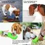 efluky Dog Water Bottle,Shovel Shit,Leak Proof Portable Puppy Water Bowl Dispenser with Drinking Feeder for Pets Outdoor Walking, Hiking, Travel, Food Grade Plastic (green)