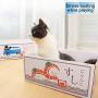 Cat Scratchers,Premium Scratching Pad with Box,Durable Scratch Textures Design 2 Pieces (2-Pack)