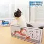 Cat Scratchers,Premium Scratching Pad with Box,Durable Scratch Textures Design 2 Pieces (2-Pack)