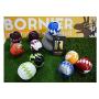 BORNIER Cat Toys Pet Toys | Strap Ball with Jingle Bells Chase Toy for Pets Kittens (Comes W/BoxCave Microfiber Cleaning Cloth)