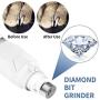 HIPIPET Dog Nail Grinder Electric Pet Nail Trimmer Rechargeable Quiet Upgraded 2-Speed Painless Paw Grooming for Large Medium Small Dogs and Cats