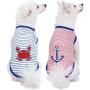 Blueberry Pet 9 Patterns Soft & Comfy Sea Lover Shirt - Cotton T-Shirt for Dogs or Kids