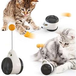 ocijf179 Cats Toy Cats Kitten Wobble Wheel Catmint Ball Toy Funny Play Interactive Pet Supplies