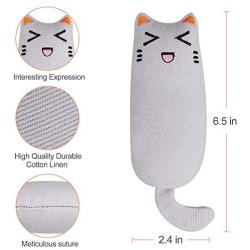 Bojafa Cat Catnip Toys for Cat Playing Chewing Teeth Cleaning - Creative Pillow Scratch Pet Catnip Teeth Grinding Chew Toys