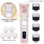 JOYO Dog Clippers, Dog Grooming Clippers Low Noise Professional Dog Clippers for Grooming 2-Speed Rechargeable Pet Clipper Kit with LED Light, Heavy Duty Dog Grooming Kit for Dogs Cats Pets