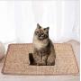 Cat Scratching Mat Sisal Mats Cat Scratching Pad Carpet Cat Scratch Rug Floor Cat Scratchers Sisal Fabric Sisal Carpet Cat Scratching Post Replacement Sisal Fabric Scratching Post 11.8 15.7