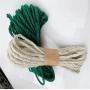MJEMS Cat Natural Sisal Rope，Cat Scratching Post Replacement, Sisal Rope for Cats, 393 inch, Natural Fiber, Scratcher Rope for Cat Toys(Green)