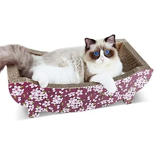 ScratchMe Cat Scratching Post Lounge Bed ScratchMe Cat Scratching Post Lounge Bed