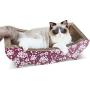 ScratchMe Cat Scratching Post Lounge Bed