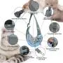 BELPRO Pet Dog Sling Carrier for Small Dogs, Cats and Puppies, Breathable Mesh Pet Front Hands-Free Bag with Adjustable Shoulder Strap for Outdoor and Travel BELPRO Pet Dog Sling Carrier for Small Dogs, Cats and Puppies, Breathable Mesh Pet Front Hands-Free Bag with Adjustable Shoulder Strap for Outdoor and Travel