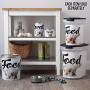 Paw Prints 37722 Carlos The Bulldog Design Large Treat Tin, 5.25'' x 5.25'' x 7.5'', One Color