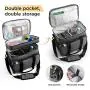 beka. Dog Travel Bag - Dog Travel Kit with 2 Collapsible Silicone Bowls, 2 Food Containers, Multi-Use Pockets for Pet Accessories - Ideal Mobile Dog Gear Weekender beka. Dog Travel Bag - Dog Travel Kit with 2 Collapsible Silicone Bowls, 2 Food Containers, Multi-Use Pockets for Pet Accessories - Ideal Mobile Dog Gear Weekender