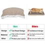 laamei Corrugated Cat Scratcher, Durable Cat Scratching Pad Kitty Shape Reversible Cat Couch Scratcher for Furniture Protector, Gift for Cat Lover