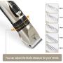 Dog Hair Clipper,Dog Shaver Clippers Cordless Rechargeable Low Noise Dog Grooming Kit Set for Dogs Cats Pets Shaver Clippers Cordless Rechargeable Low Noise Pet Grooming Kit Set for Dogs Cats Pets