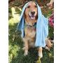 Microfiber Pros Dog Towels – Pack of 2 in Large 20'' x 40'' Size – Hypoallergenic and Chemical Free – Ultra-Absorbent for Bathing, Cleaning, & Grooming – Machine Washable