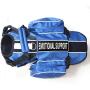 haoyueer Service Dog Vest Mesh with Removable Emotional Support Label Patches Reflective Dog Harness