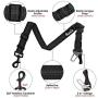 SlowTon 2 Pack Dog Seat Belt, 2 in 1 Attachment, Hook Latch Bar or Seatbelt Buckle with Elastic Nylon Bungee Buffer Adjustable Reflective Nylon Safety Belt Tether Connect to Dog Harness
