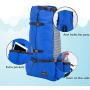 mcgrady1xm Dog Backpack Carrier for Small Medium Large Dogs, Puppy Backpack Extra Pockets Adjustable Pet Backpack Carrier for Bike Hiking Motorcycle