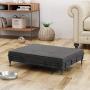 Christopher Knight Home Elvis Industrial Pet Bed, Dark Brushed Gray