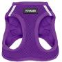 Best Pet Supplies Voyager Step-in Air Dog Harness - All Weather Mesh, Step in Vest Harness for Small and Medium Dogs, Purple (Matching Trim), M (Chest: 16-18'') (207-PPW-M)