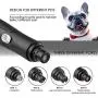 MrCrafts Dog-Nail-Grinder, Electric-Rechargeable-Pet-Nail-Grinder, Painless-Paws-Grooming-File, Dog-Nail-Clippers, Nail-Trimmer-for-Small-Medium-Large-Dogs-Cats (Model 1) MrCrafts Dog-Nail-Grinder, Electric-Rechargeable-Pet-Nail-Grinder, Painless-Paws-Grooming-File, Dog-Nail-Clippers, Nail-Trimmer-for-Small-Medium-Large-Dogs-Cats (Model 1)