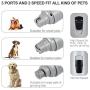 I-pure items Dog Nail Grinder, Electric Dog Nail Trimmer Clipper, 2 Speed Pet Nail Grinder for Dogs Grooming Kit, Rechargeable Painless Cat Paws File Grooming & Smoothing for Small Medium Large Dogs
