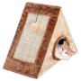 Eitchen Cat House & Scratcher Pads, Triangle Scratching Board, Cat Grinding Claws, Sisal Cat Climbing Frame, Cat Supplies Toys