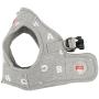 Puppia PARA-HB1532-GY-L Grey Algo Harness B Pet-Vest-Harnesses