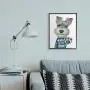 Stupell Industries Sassy Scotty Dog Talk to The Paw Quote Family Pet Wall Art, 24 x 30, White Stupell Industries Sassy Scotty Dog Talk to The Paw Quote Family Pet Wall Art, 24 x 30, White