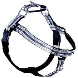 2 Hounds Design 1'' Small Reflective Black Harness Package