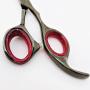 NikoNiko 10 Sparkling Red Rubber Rings Thumb Ring Sizing Insert for Grooming Scissors : 5L 5S