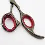 NikoNiko 10 Sparkling Red Rubber Rings Thumb Ring Sizing Insert for Grooming Scissors : 5L 5S
