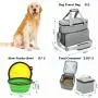Dog Travel Bag, Dog Luggage with 2 Collapsible Slow Feeder Bowls, 2 Food Storage Containers, Pet Supplies Tote Organizer for Large Dogs, Puppy ( 21L, 15 x 7 x 12” ) Dog Travel Bag, Dog Luggage with 2 Collapsible Slow Feeder Bowls, 2 Food Storage Containers, Pet Supplies Tote Organizer for Large Dogs, Puppy ( 21L, 15 x 7 x 12” )