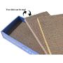 PATTNIUM 3 in 1 Corrugated Cat Scratcher Cardboard Scratching Pad Toys with Catnip Scratch Lounge Bed for Cats Pack of 3