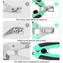 Oupada Pets Dog and Cat Nail Clippers and Trimmers,with Safety Guard to Avoid Over Cutting,Free Nail File,Razor Sharp Blade- Professional Grooming Tool for Large and Small Animals