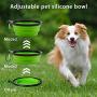 VNFOX Foldable Water Bottle for Dogs,Dog Travel Water Bottle,Portable Pet Water Bottle with Collapsing Bowl for Travel, Walking, Hiking Outdoor Activities