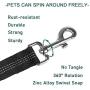 Kosttapaws Dog Car Seatbelt, 2 Packs Adjustable Dog Seat Belts for Car, Safety Dog Seatbelt Harness Reflective with Elastic Shock Absorption, Dog Accessories for Small Medium Large Dogs Cats