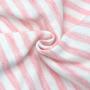 Stock Show 1PC Dog Cute Summer Cotton Stripe Sanitary Pantie with Adjustable Strap Suspender Physiological Pants Pet Underwear Diapers Jumpsuits for Girl Dogs Medium Large Corgi French Bulldog, Pink