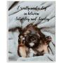 Stupell Industries Three Day Weekend Phrase Funny Puppy Pet Humor, Designed by Ziwei Li Art, 13 x 19, Wall Plaque