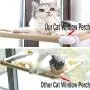 Cat Window Perch Bed, Cat Window Hammock Seat with Durable Heavy Duty Suction Cups Cat Bed Holds Up to 30lbs (Extra 2 Suction Cups and Funny cat Stick) Cat Window Perch Bed, Cat Window Hammock Seat with Durable Heavy Duty Suction Cups Cat Bed Holds Up to 30lbs (Extra 2 Suction Cups and Funny cat Stick)