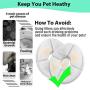 IRON JIAS Pet Fountain Automatic Water Dispenser Filters(6-Pack)-Ion Exchange Resin and Coconut Activated Carbon Drinking Water Fountain Filters Replacement for Most Flower Fountains.