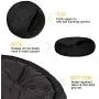 TR pet Calming Donut Dog Bed, Cozy Cat Cuddle Cave Dogs Beds with Removable Blanket, Soft Warming Fluffy Indoor Pets Bed for Small/ Medium/ Large Dogs Cats up to 150 lbs, Machine Washable TR pet Calming Donut Dog Bed, Cozy Cat Cuddle Cave Dogs Beds with Removable Blanket, Soft Warming Fluffy Indoor Pets Bed for Small/ Medium/ Large Dogs Cats up to 150 lbs, Machine Washable