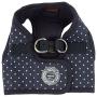 Puppia PARA-HB1529-NY-L Navy Dotty Harness II B Pet-Vest-Harnesses