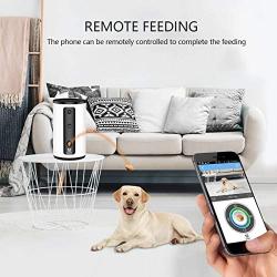 WOpet Smart Pet Camera:Dog Treat Dispenser, Full HD WiFi Pet Camera with Night Vision for Pet Viewing,Two Way Audio Communication Designed for Dogs and Cats,Monitor Your Pet Remotely