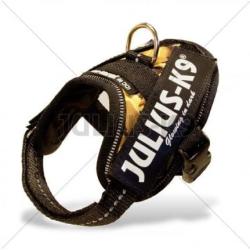 Julius-K9 IDC-Powerharness With Reflective Julius-K9 Labels Dog Harness - Custom labels available - soft yet very strong, renowned for the comfort and fit - easy on - no pull harness - 15 colors in 8 fully adjustable sizes for the perfect fit - widely use